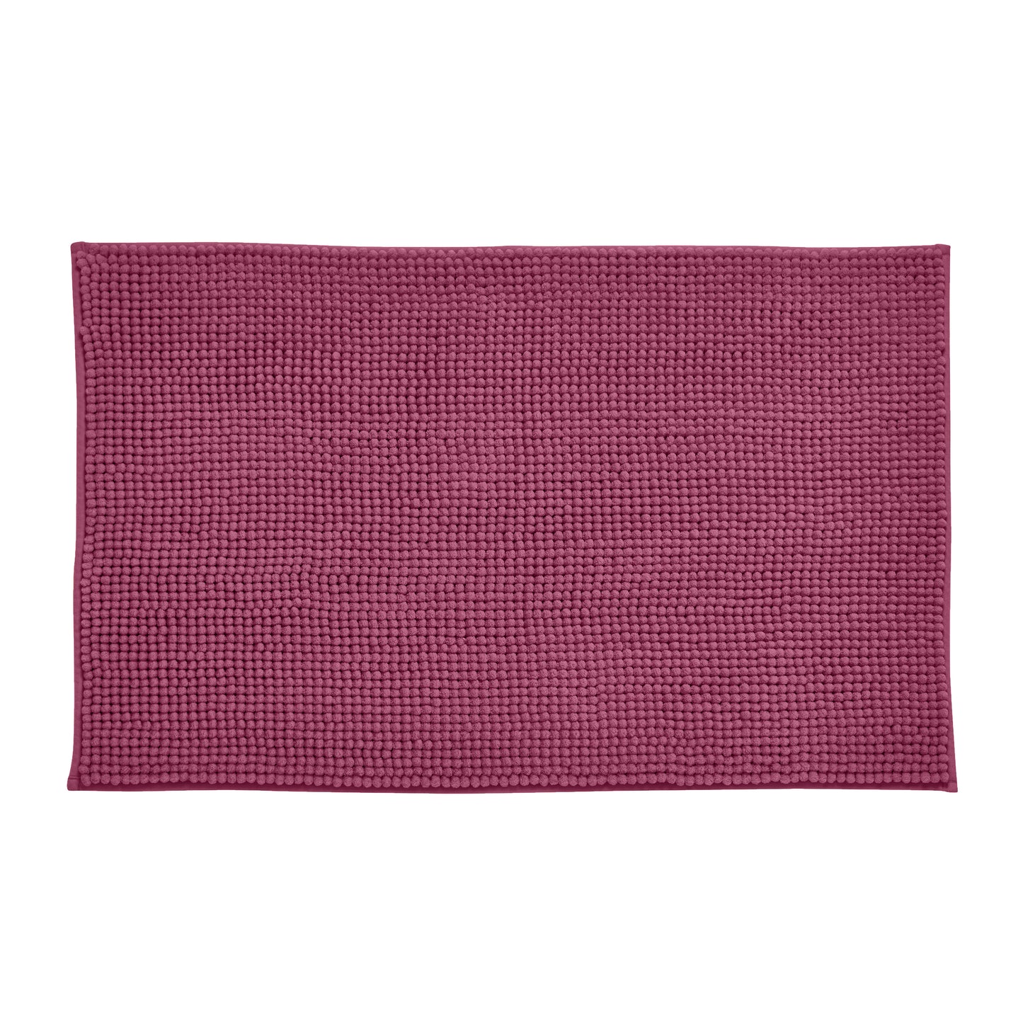 Catherine Lansfield Bobble Bath Mat - Raspberry