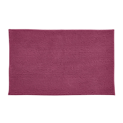 Catherine Lansfield Bobble Bath Mat - Raspberry
