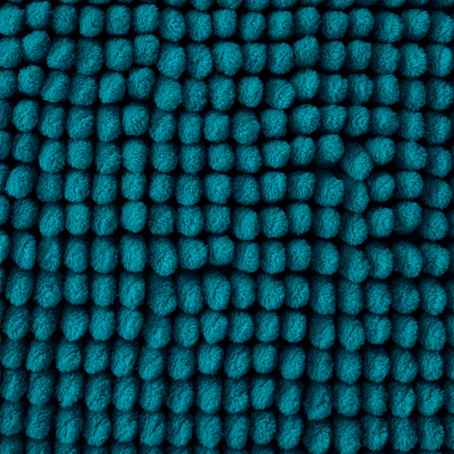 Catherine Lansfield Extra Long Bobble Bath Mat - Teal