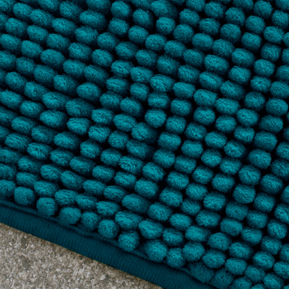 Catherine Lansfield Bobble Bath Mat - Teal