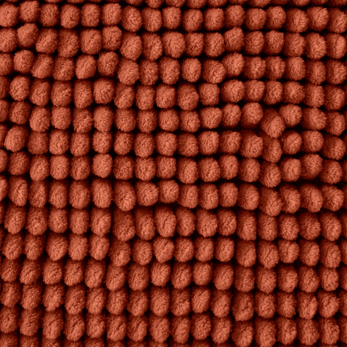 Catherine Lansfield Bobble Bath Mat - Terracotta