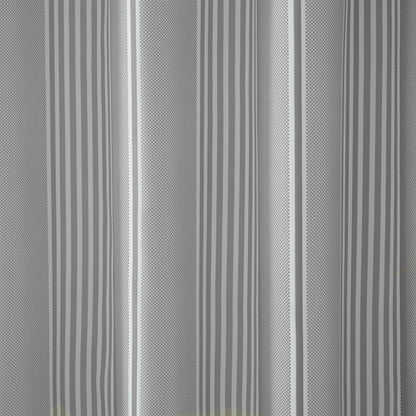 Catherine Lansfield Textured Stripe Shower Curtain