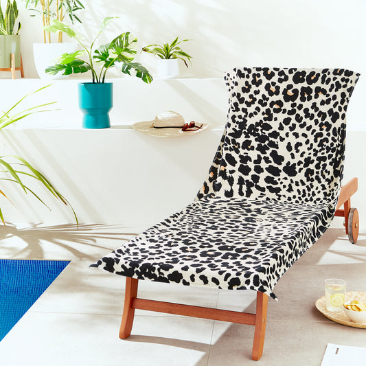 Catherine Lansfield Leopard Lounger Beach Towel