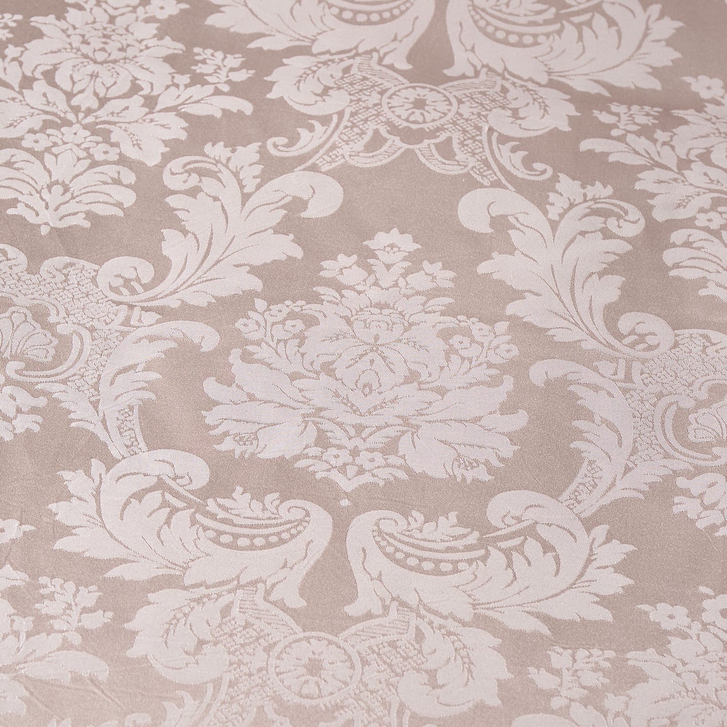Catherine Lansfield Damask Jacquard Duvet Cover Set - Champagne