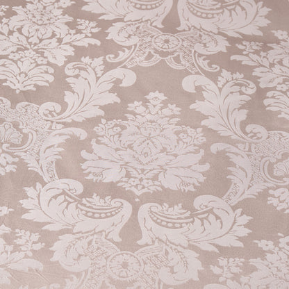 Catherine Lansfield Damask Jacquard Duvet Cover Set - Champagne
