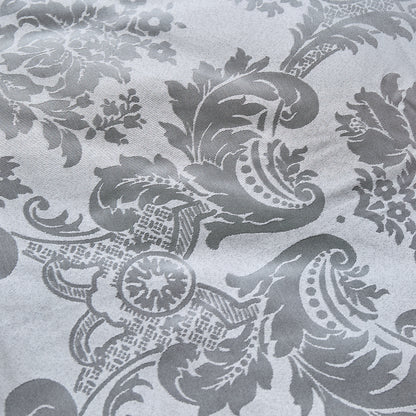 Catherine Lansfield Damask Jacquard Duvet Cover Set - Silver