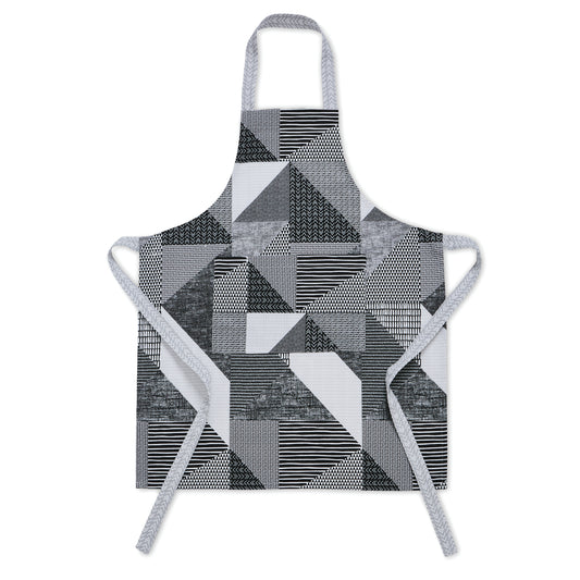 Catherine Lansfield Larsson Geo Apron - Grey