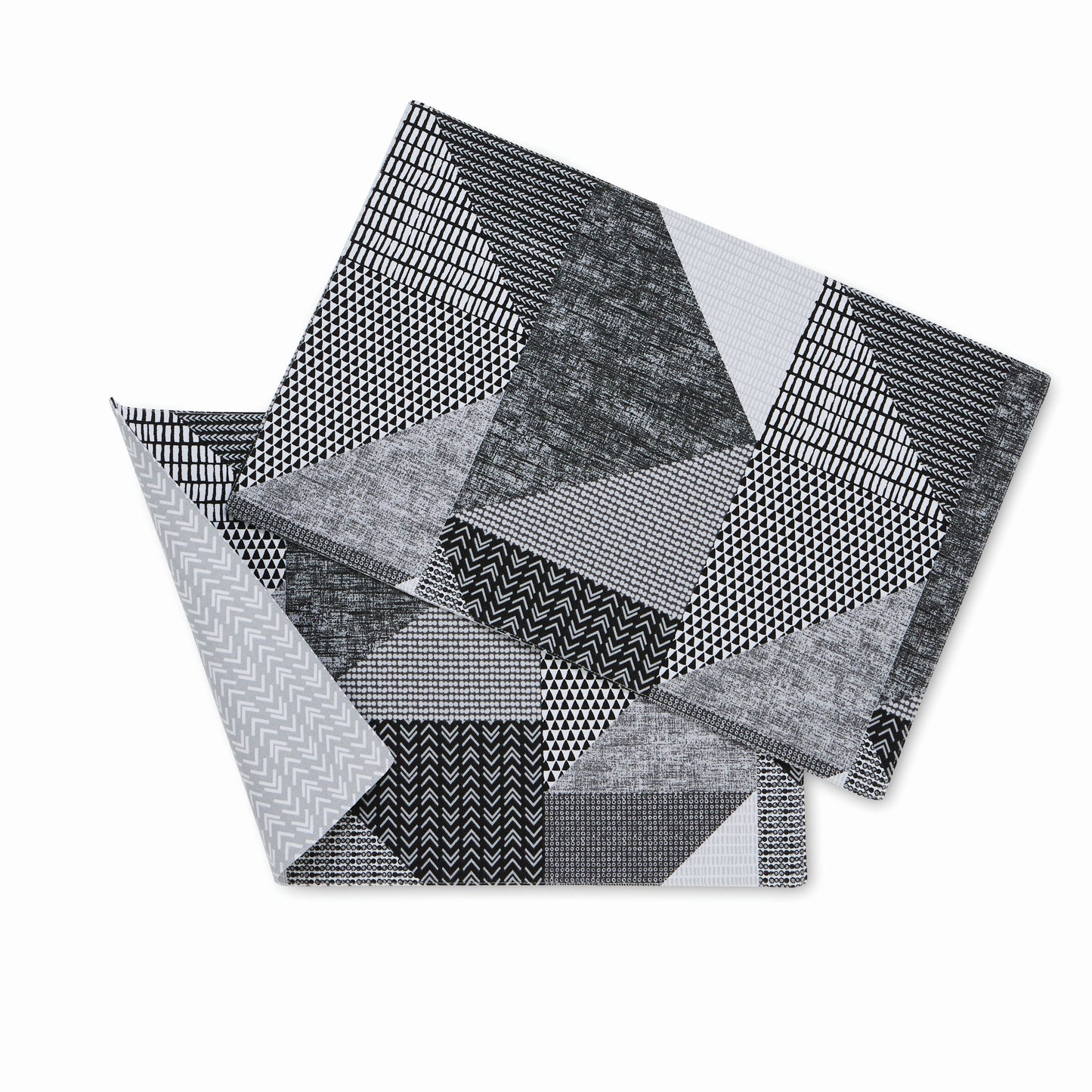 Catherine Lansfield Larsson Geo Placemats (Pack of 2) - Grey