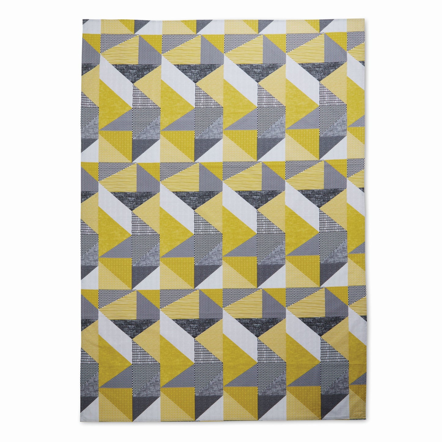 Catherine Lansfield Larsson Geo Table Cloth - Ochre