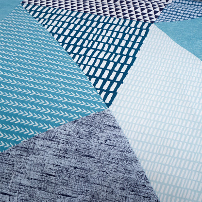 Catherine Lansfield Larsson Geo Duvet Cover Set - Teal