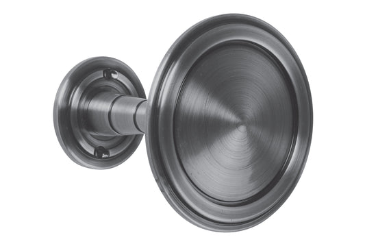 Galleria Metal Curtain Holdback - Brushed Silver