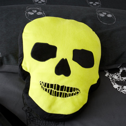 Catherine Lansfield Skulls 3D Cushion
