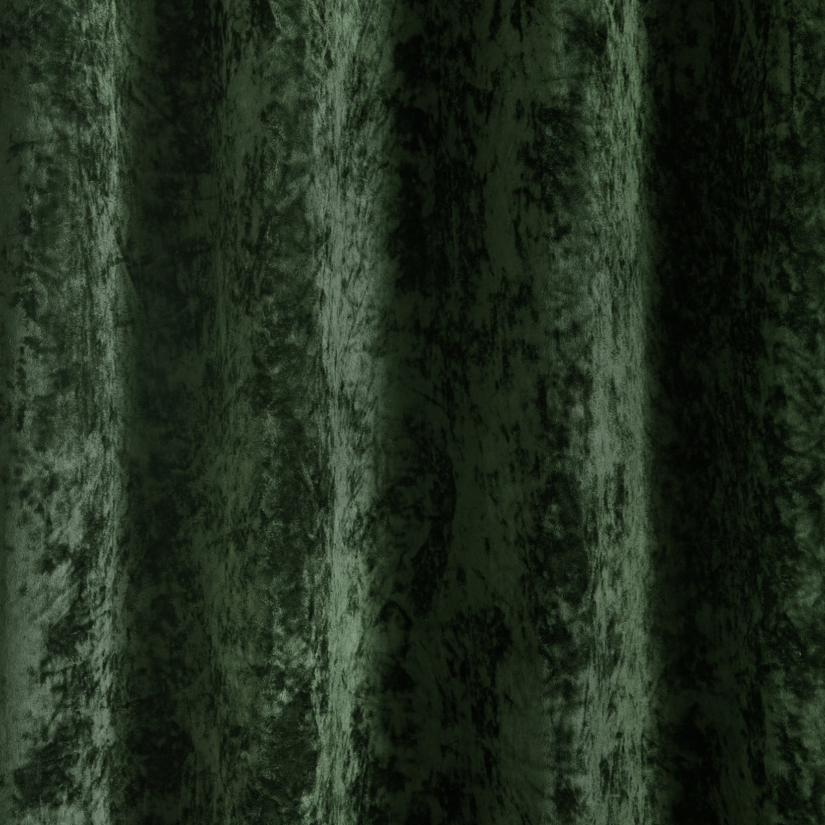 Catherine Lansfield Crushed Velvet Eyelet Curtains - Olive
