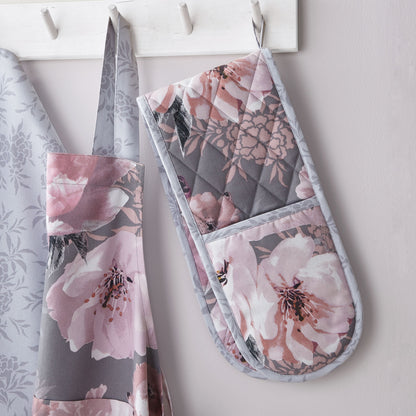 Catherine Lansfield Dramatic Floral Double Oven Glove