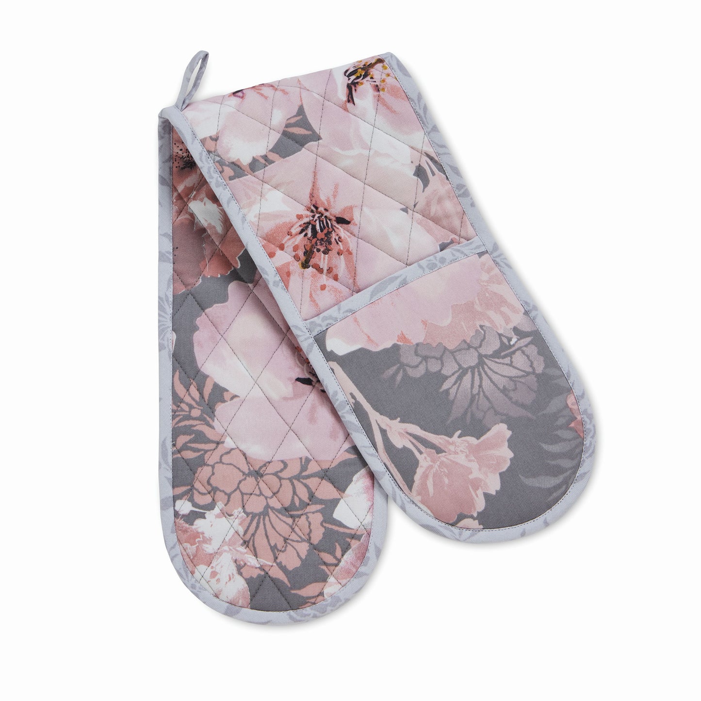 Catherine Lansfield Dramatic Floral Double Oven Glove