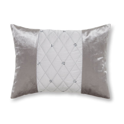 Catherine Lansfield Sequin Cluster Filled Cushion - Silver