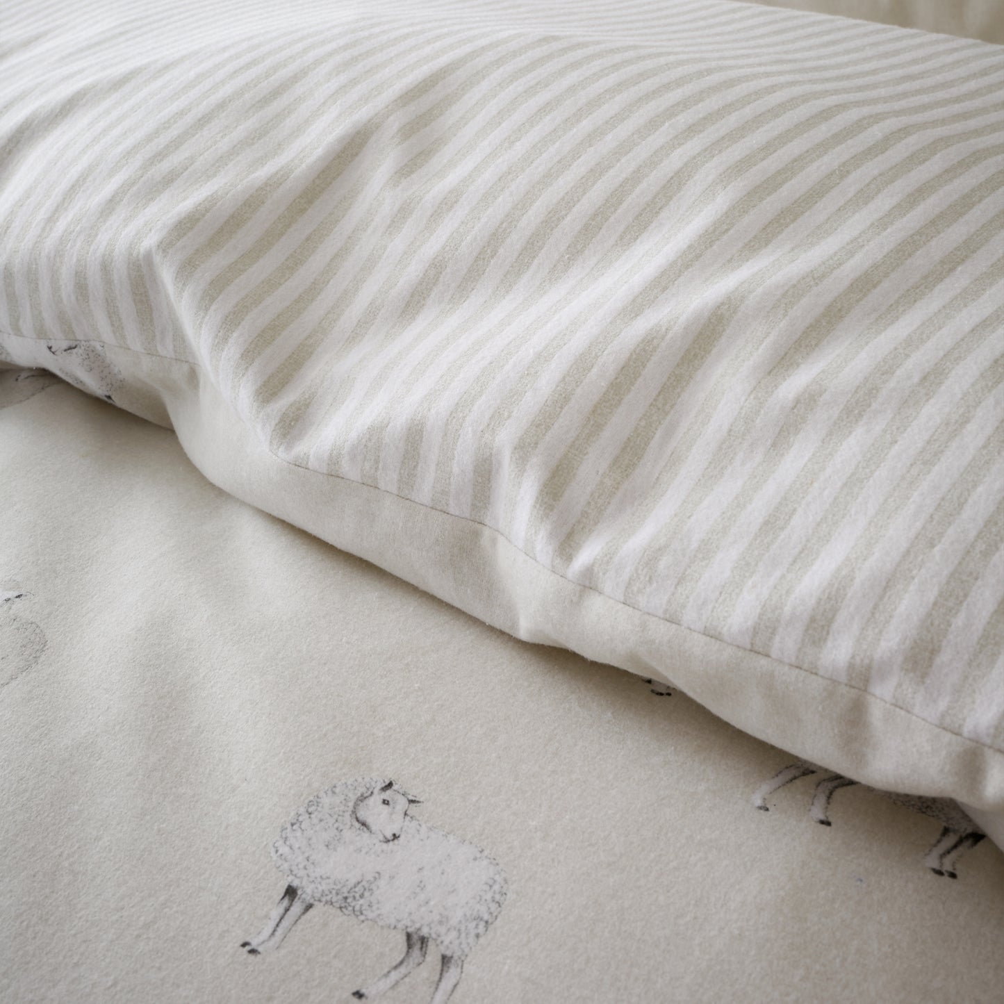 Catherine Lansfield Brushed Sheep Duvet Cover Set