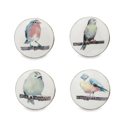 Laura Ashley Garden Birds Drawer Pulls (Pack of 4)