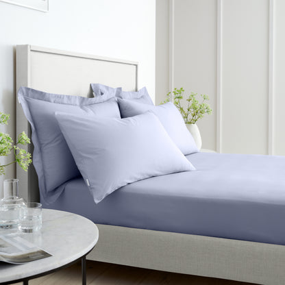 Bianca 200TC Cotton Percale Fitted Sheet - Lavender