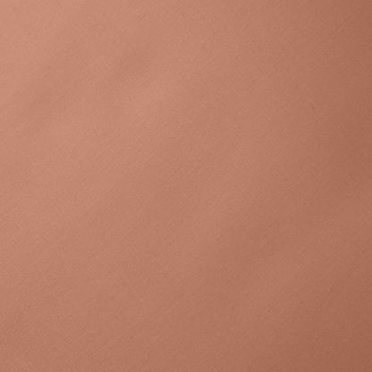 Bianca 200TC Cotton Percale Fitted Sheet - Clay