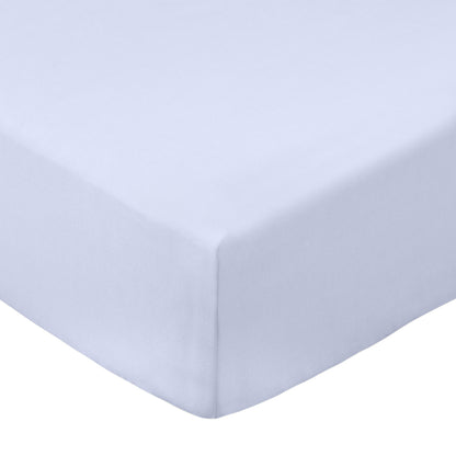 Bianca 200TC Cotton Percale Fitted Sheet - Lavender