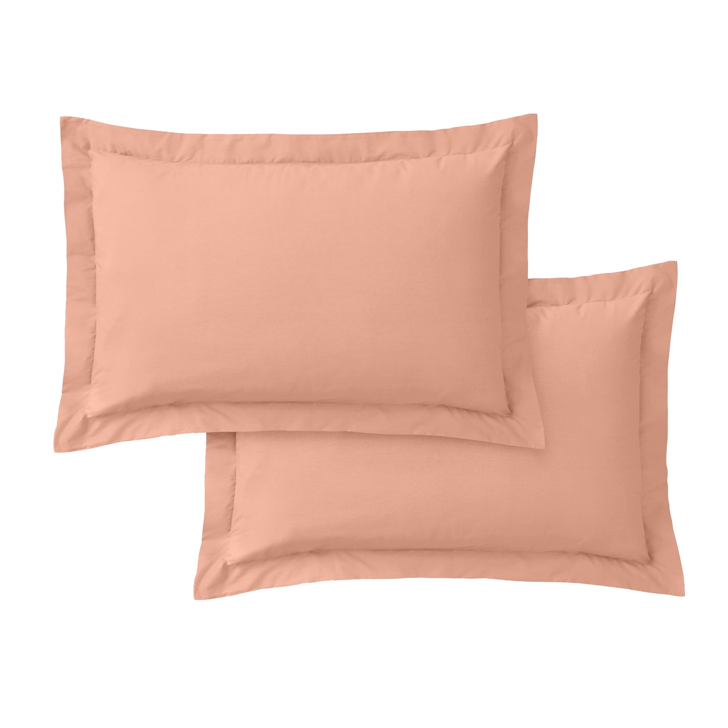 Bianca 200TC Cotton Percale Fitted Sheet - Clay