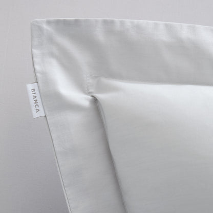 Bianca 200TC Cotton Percale Fitted Sheet - Grey