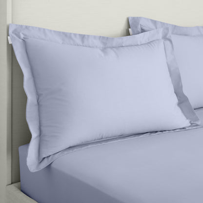 Bianca 200TC Cotton Percale Fitted Sheet - Lavender