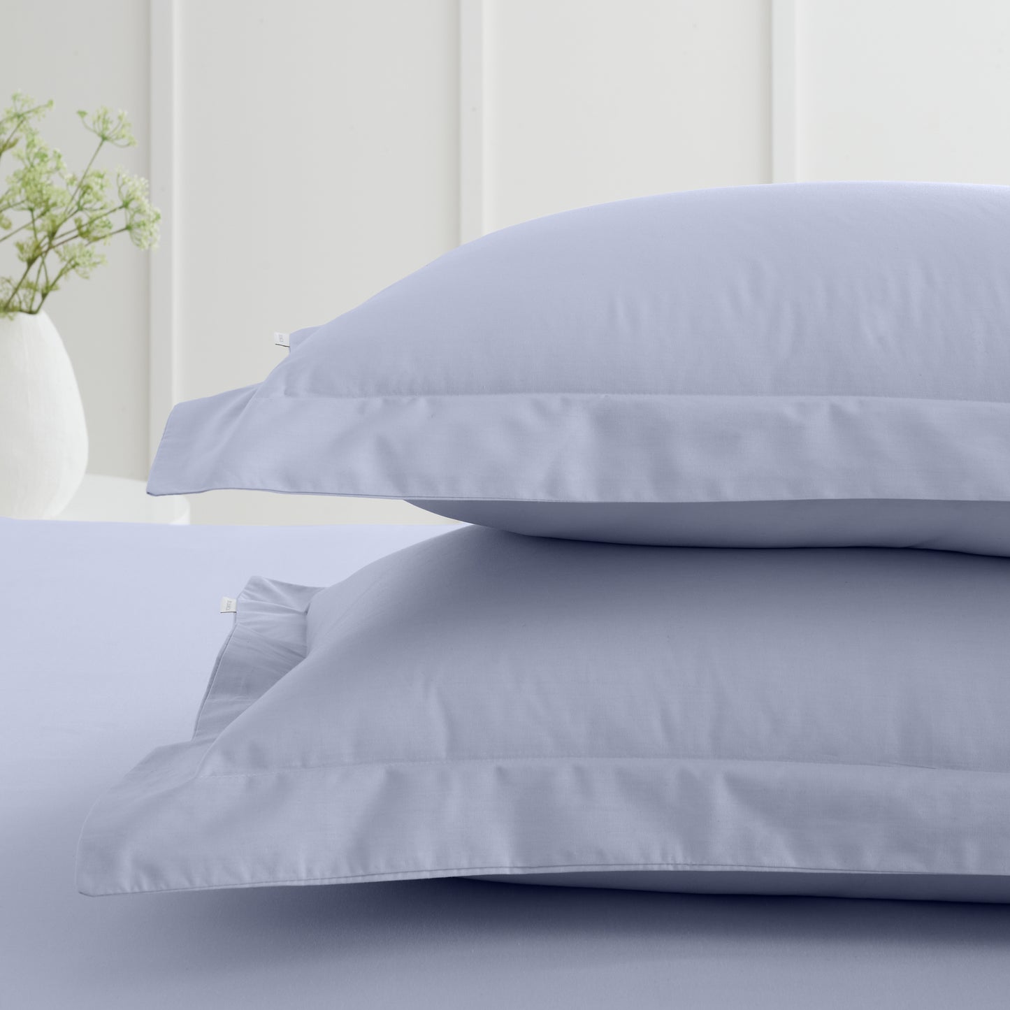 Bianca 200TC Cotton Percale Fitted Sheet - Lavender