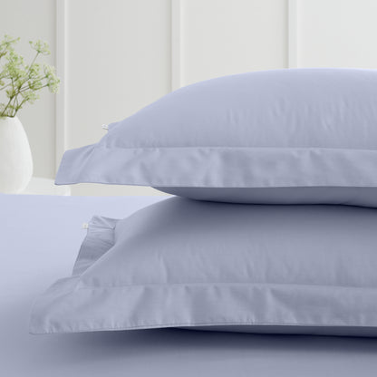 Bianca 200TC Cotton Percale Fitted Sheet - Lavender