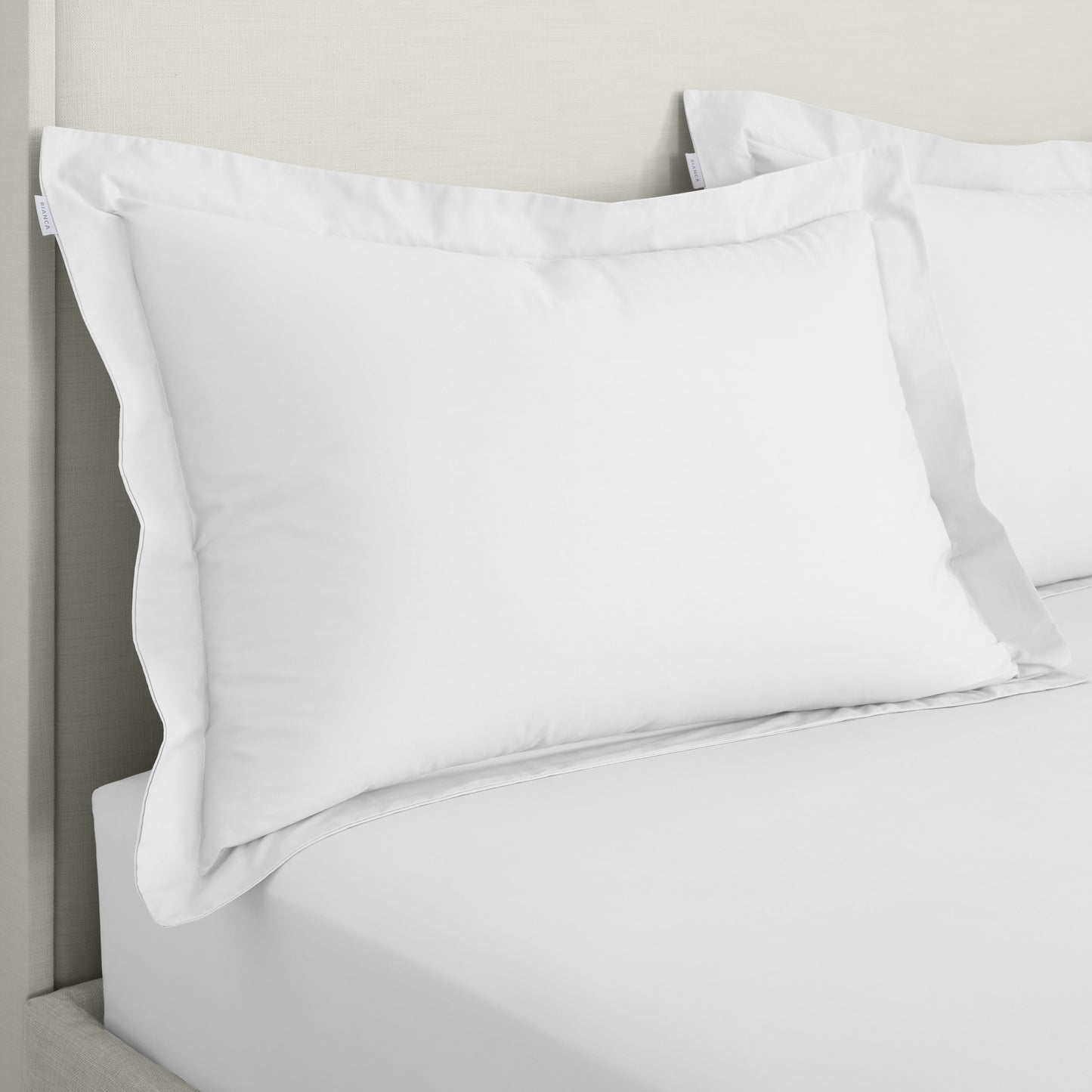 Bianca 200TC Cotton Percale Fitted Sheet - White