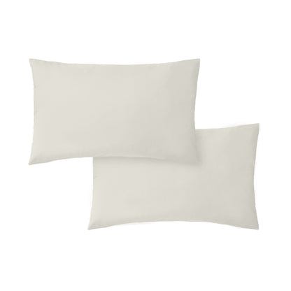 Bianca 200TC Cotton Percale Fitted Sheet - Cream