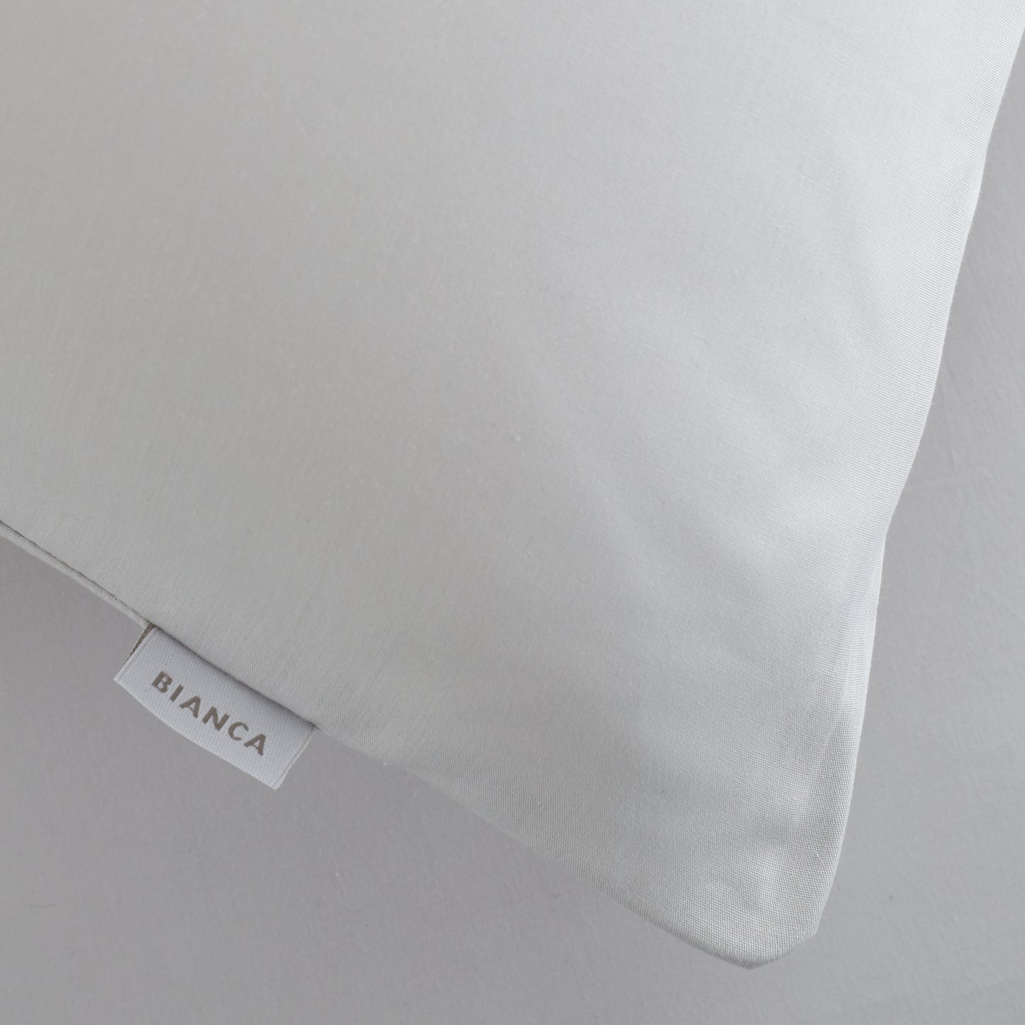Bianca 200TC Cotton Percale Fitted Sheet - Grey