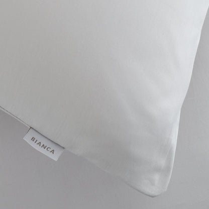 Bianca 200TC Cotton Percale Fitted Sheet - Grey