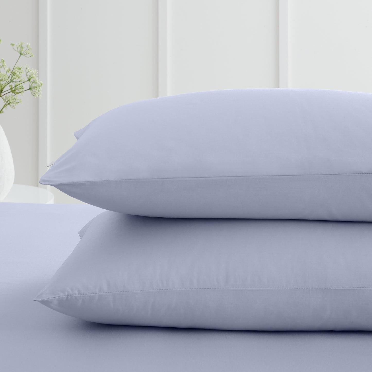 Bianca 200TC Cotton Percale Fitted Sheet - Lavender