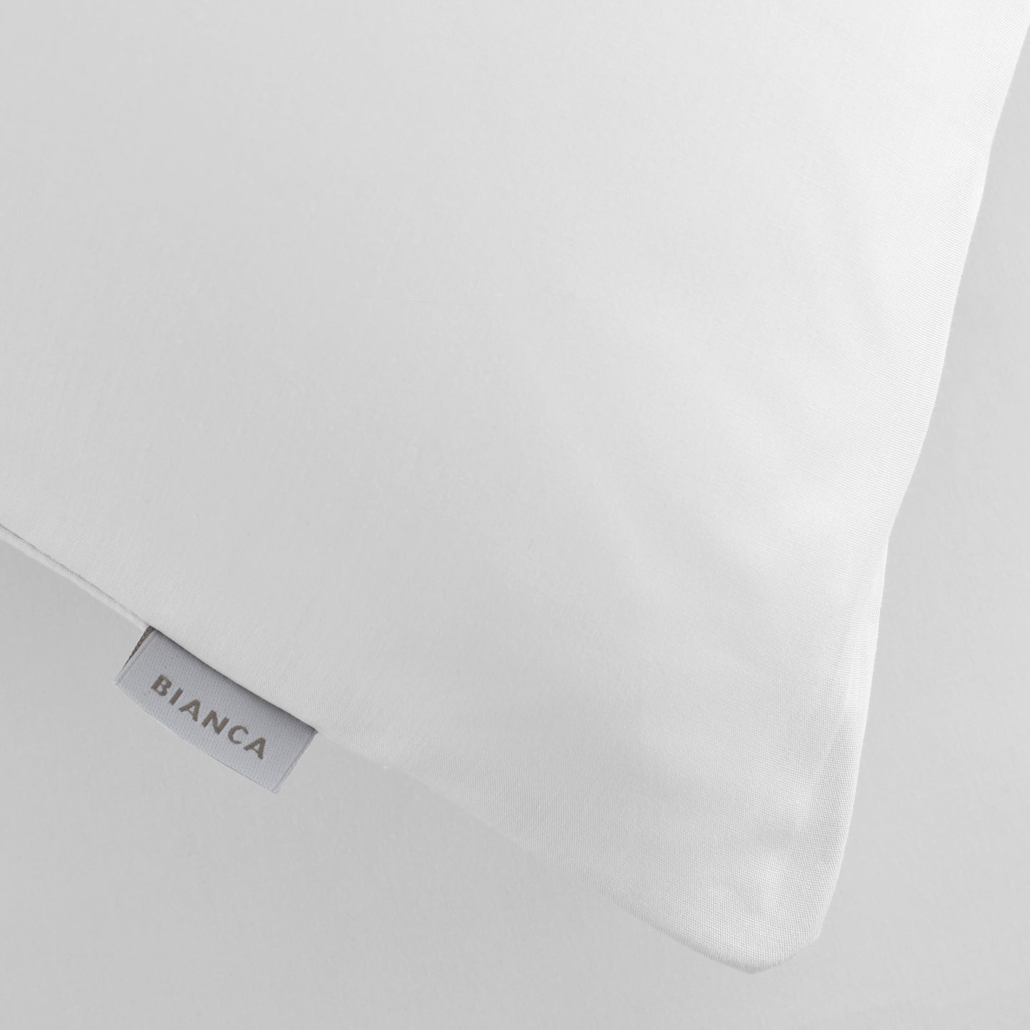 Bianca 200TC Cotton Percale Fitted Sheet - White
