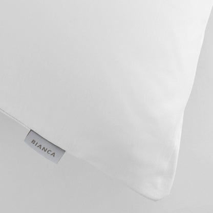 Bianca 200TC Cotton Percale Fitted Sheet - White