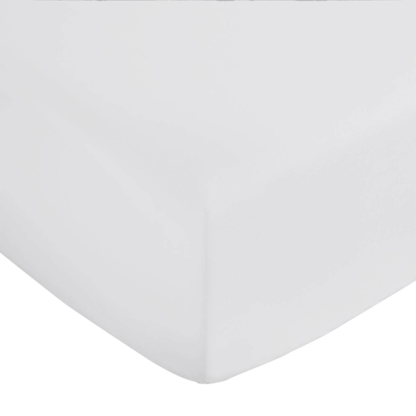 Bianca 400TC Cotton Sateen Fitted Sheet - Dove Grey