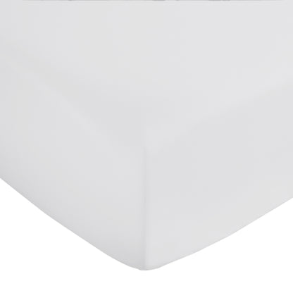 Bianca 400TC Cotton Sateen Fitted Sheet - Dove Grey