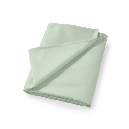 Bianca 400TC Cotton Sateen Fitted Sheet - Green