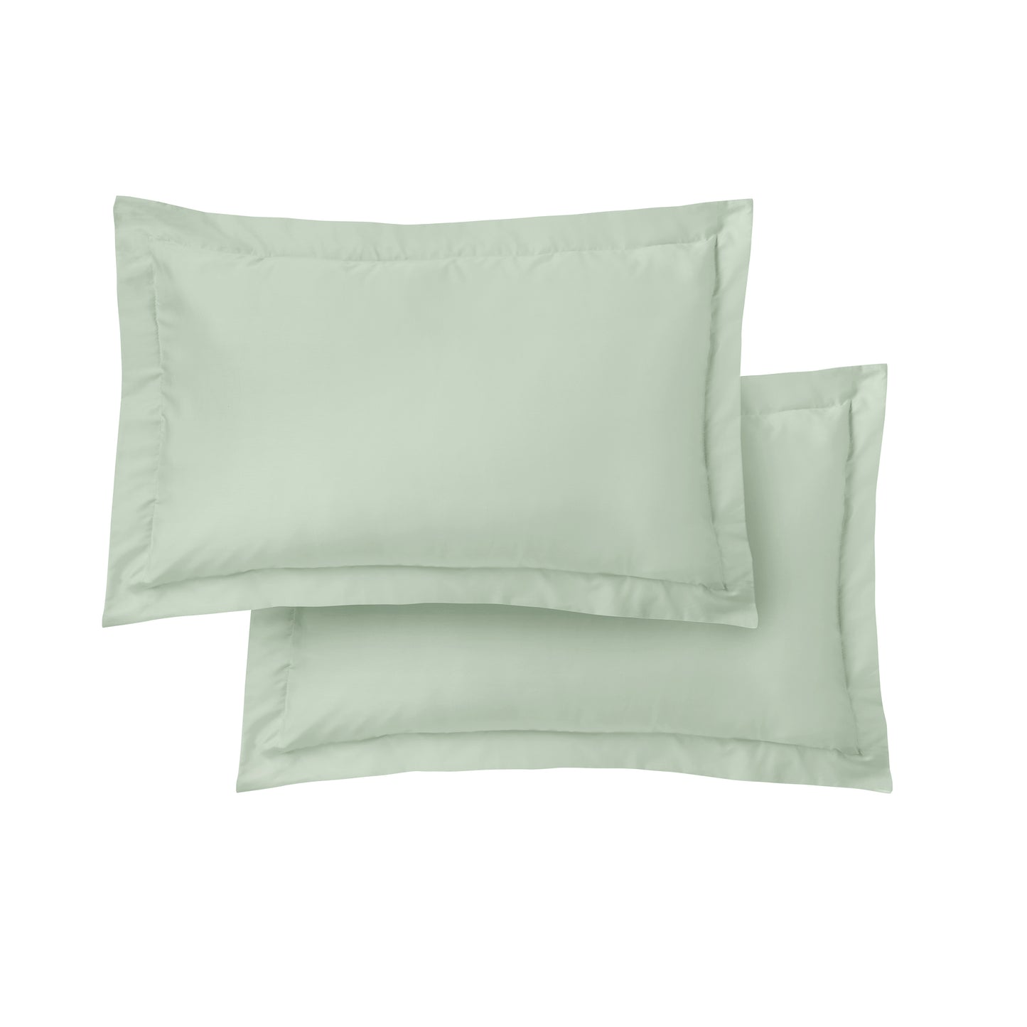 Bianca 400TC Cotton Sateen Fitted Sheet - Green