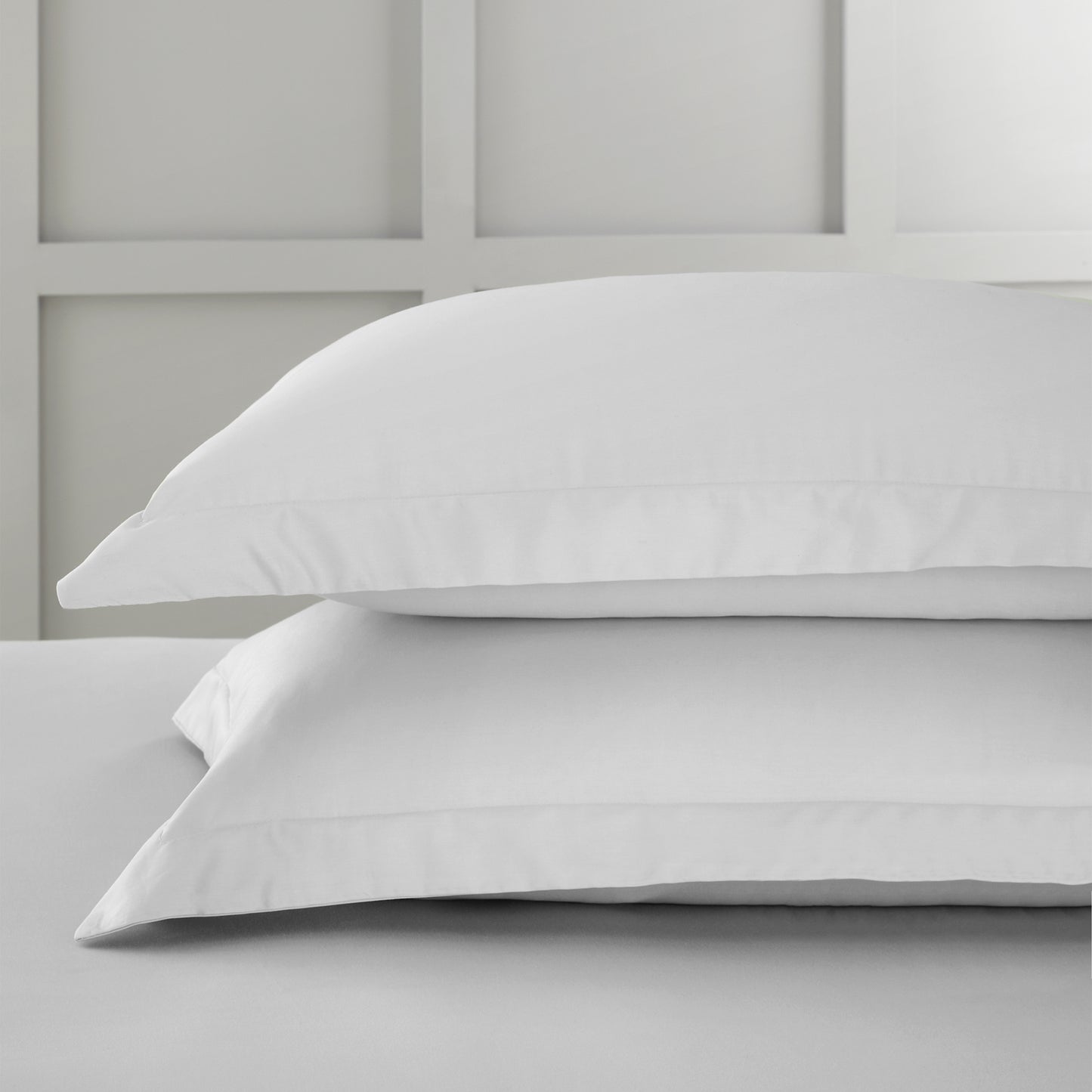 Bianca 400TC Cotton Sateen Fitted Sheet - Dove Grey