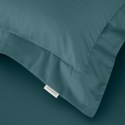 Bianca 400TC Cotton Sateen Fitted Sheet - Teal