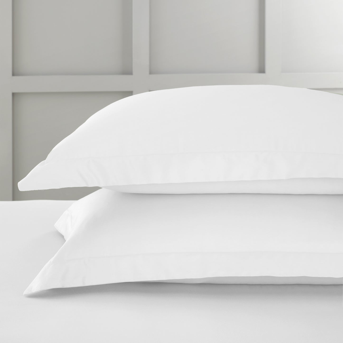Bianca 400TC Cotton Sateen Fitted Sheet - White