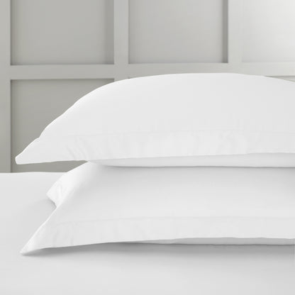 Bianca 400TC Cotton Sateen Fitted Sheet - White