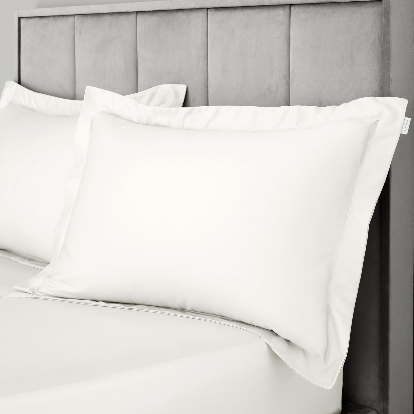 Bianca 400TC Cotton Sateen Fitted Sheet - Ivory