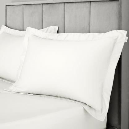Bianca 400TC Cotton Sateen Fitted Sheet - Ivory