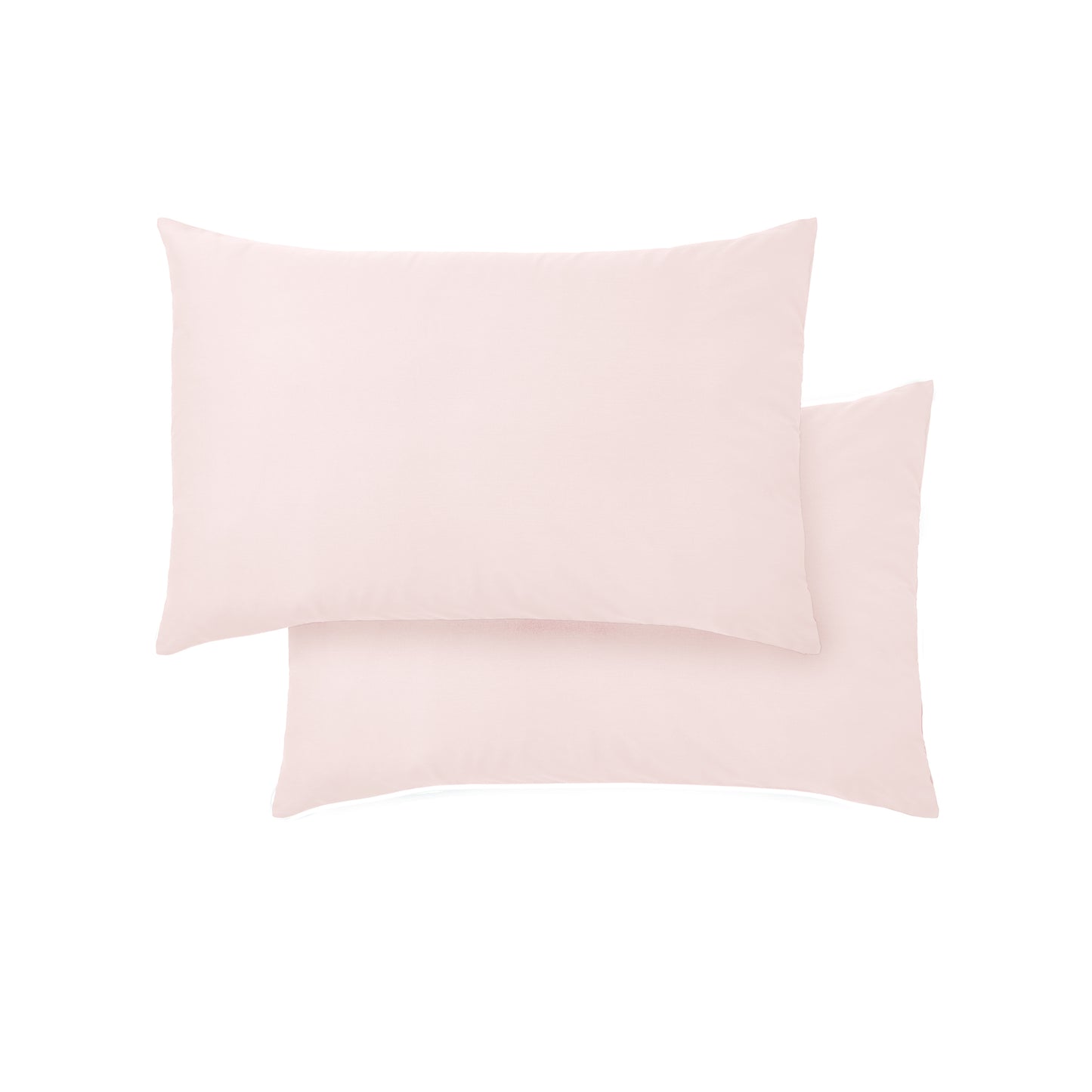Bianca 400TC Cotton Sateen Fitted Sheet - Blush