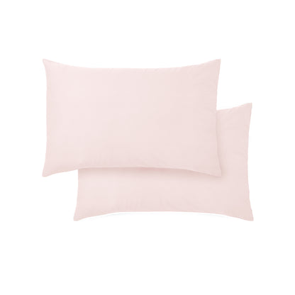 Bianca 400TC Cotton Sateen Fitted Sheet - Blush
