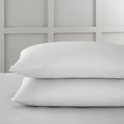 Bianca 400TC Cotton Sateen Fitted Sheet - Dove Grey